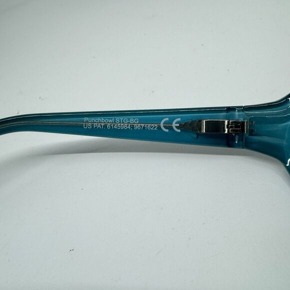 Maui Jim Sunglasses Frame PUNCHBOWL MJ219-03 54-17-135 Black Blue H11385 - Picture 5 of 7